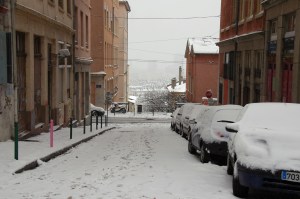 Lyon neige